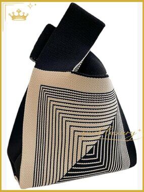 Wristlet Handbag Sleeve Knot Pouch Portable Purse Tote Gift Bag
